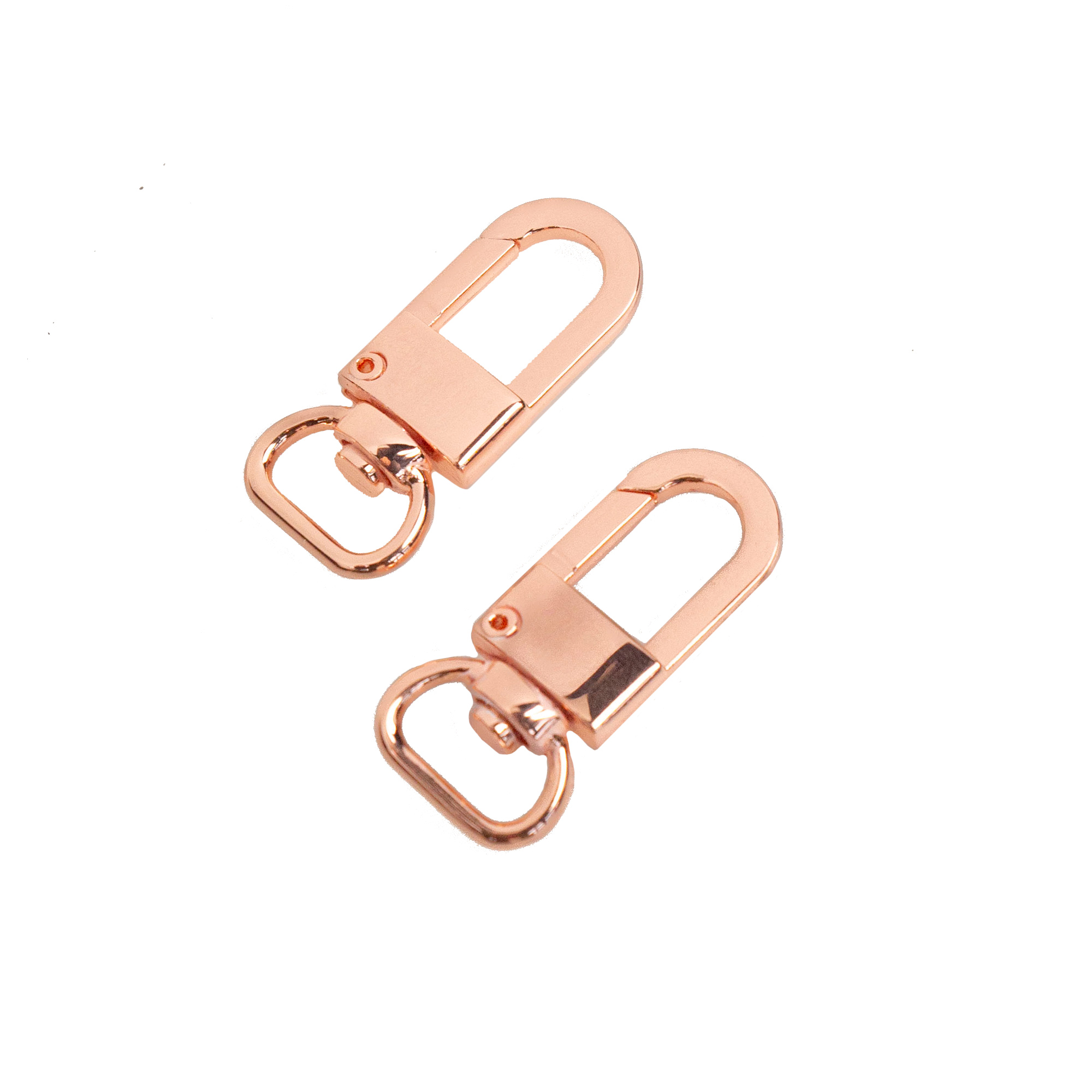 Mousqueton mini s en forme de mini-s, clips de mousqueton à double boucle,  porte-clés mini mousqueton