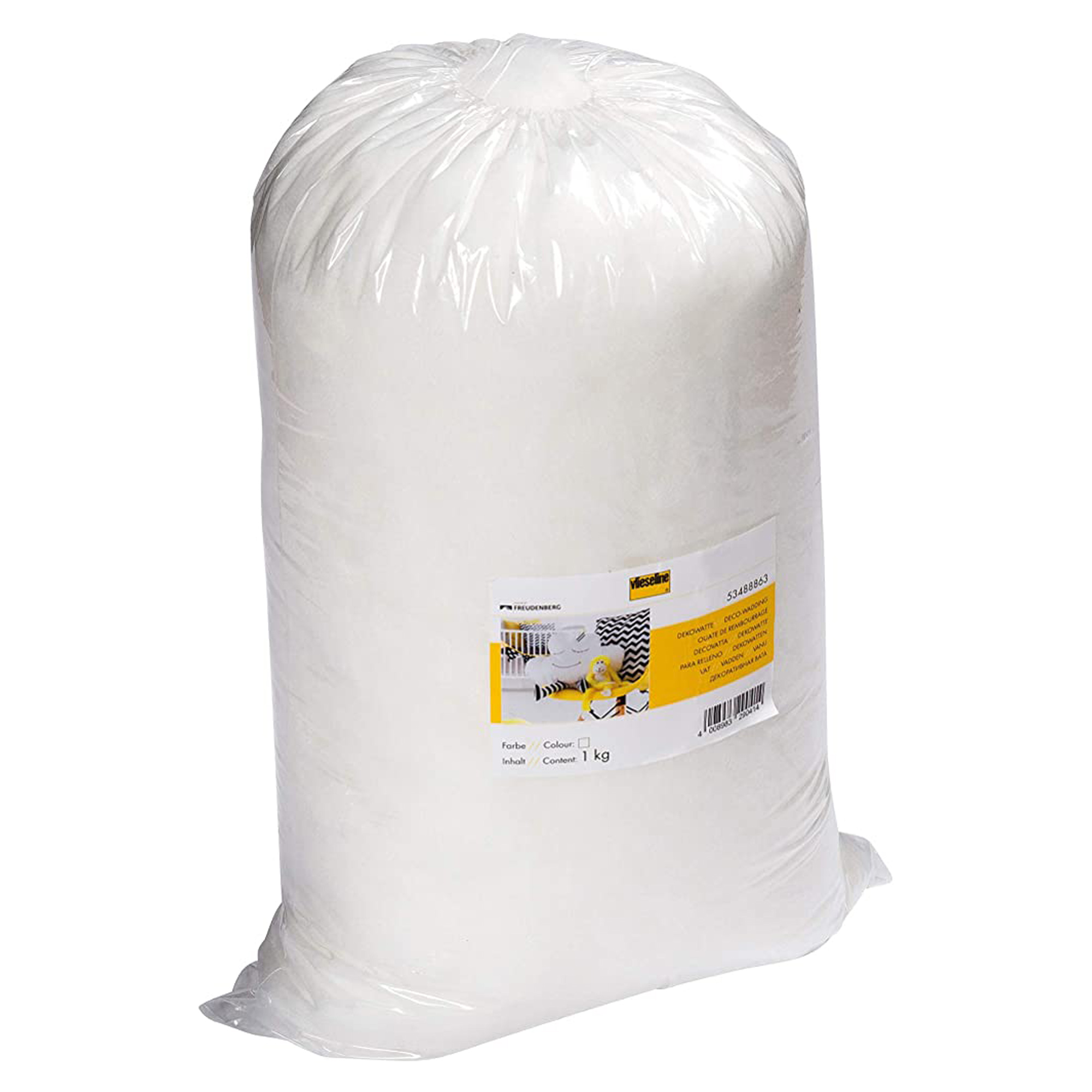 Sachet 1 kg Fibre de Rembourrage Polyester pour le Rembourrage