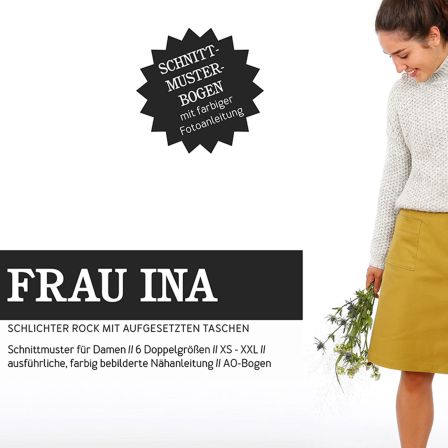 Patron - dame jupe "Frau Carry" (t. XS-XXL) de STUDIO SCHNITTREIF (en  allemand)