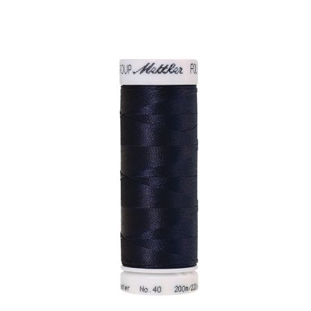 Mettler Quilt- & Stickgarn - glänzend "Poly Sheen" Spule à 200 m  (3732/slate blue)