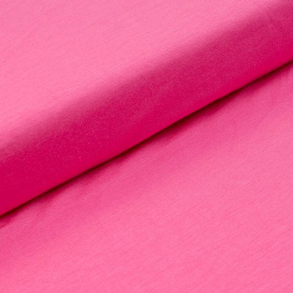 Jersey de bambou "uni" (pink)