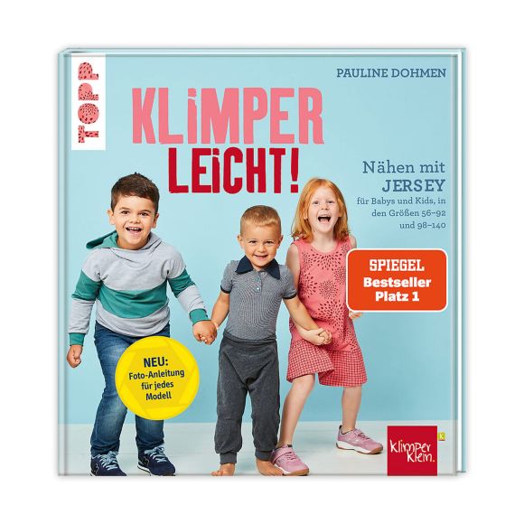 Livre - "Nähen mit Jersey - KLIMPERLEICHT" par Pauline Dohmen (en allemand)