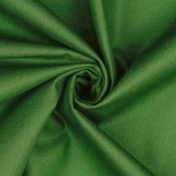Popeline Baumwolle "Europa" (waldgrün)