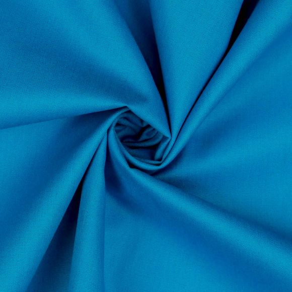 Popeline Baumwolle "Europa" (blau)