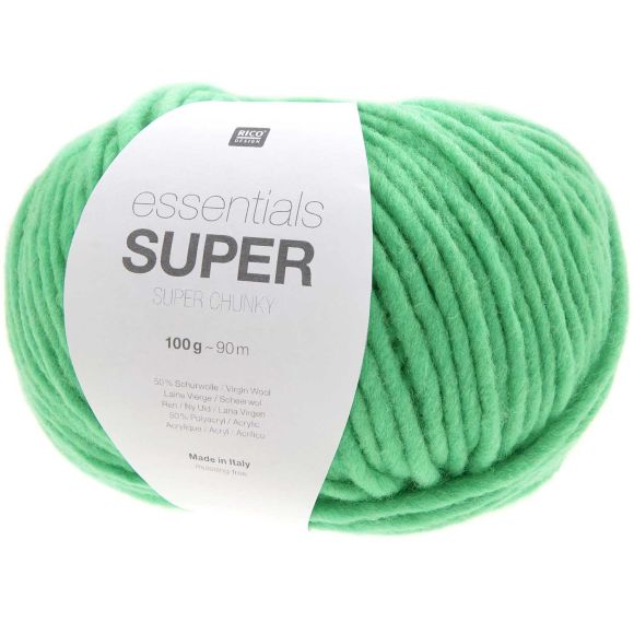 Wolle - Rico Essentials Super super chunky (neongrün)