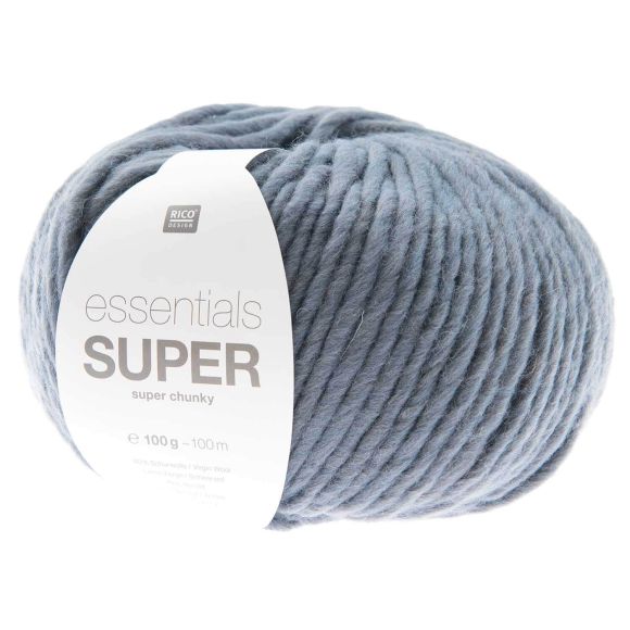Wolle - Rico Essentials Super super chunky (rauchblau)