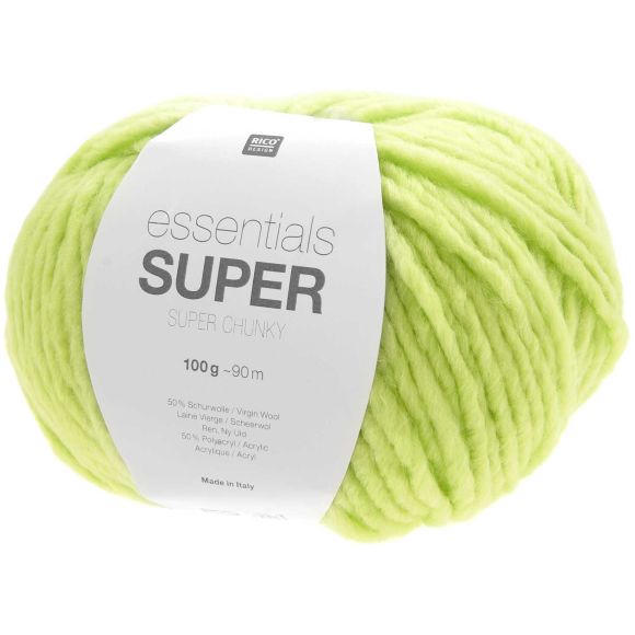 Wolle - Rico Essentials Super super chunky (neongelb)