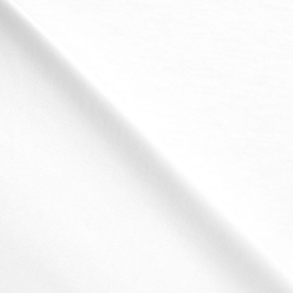 Tissu PUL - jersey coton "uni"  (blanc)