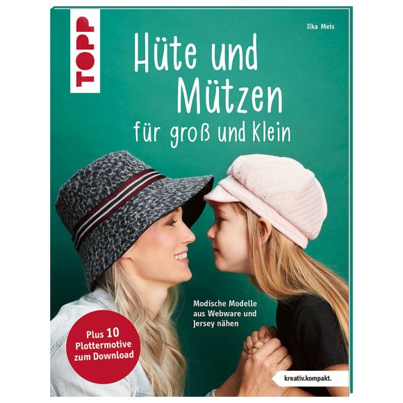 Livre - "Hüte & Mützen nähen" (en allemand)