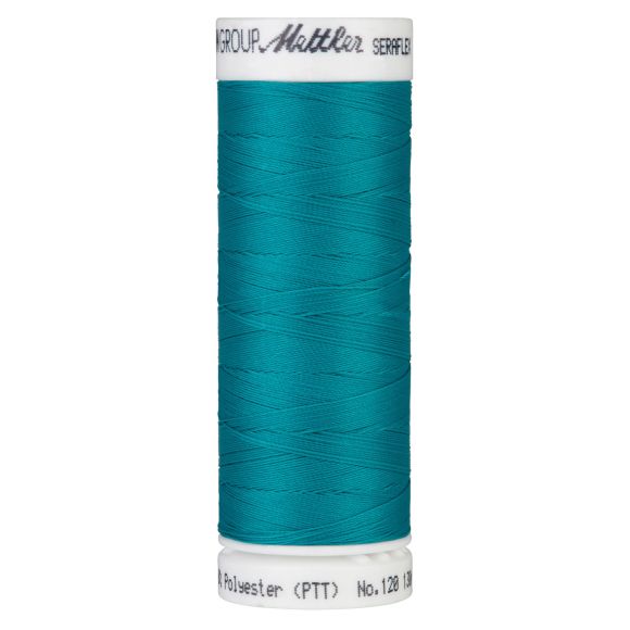 Mettler fil à coudre - extensible "Seraflex" - bobine à 130 m (0232/truly teal)