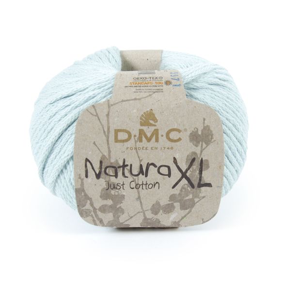 DMC Fil en coton "Natura XL" (73/bleu glacier)