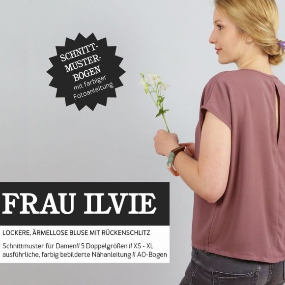 Patron - dame blouse "Frau Ilvie" (t. XS-XL) de STUDIO SCHNITTREIF (en allemand)