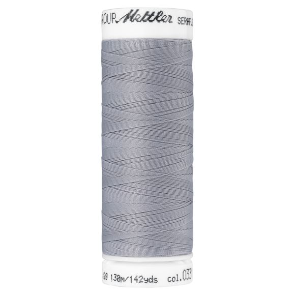 Mettler fil à coudre - extensible "Seraflex" - bobine à 130 m (0331/Ash Mist)