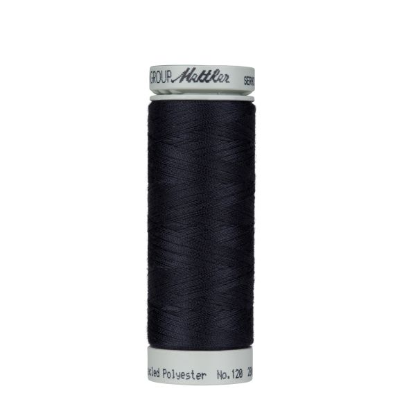 Mettler fil à coudre - fil universel "SERACYCLE®" bobine de 200 m (0821/darkest blue)