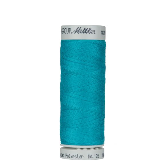 Mettler fil à coudre - fil universel "SERACYCLE®" bobine de 200 m (1394/carribean blue)