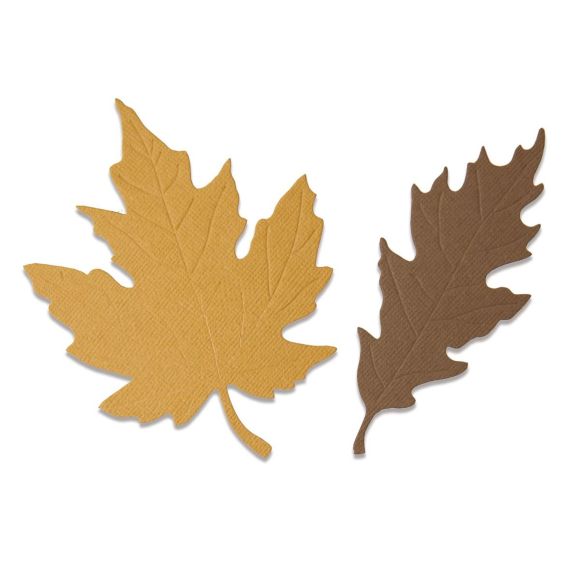 Matrice de découpe BigZ "Autumnal Leaves/feuilles d'automne" (Sizzix 664590)