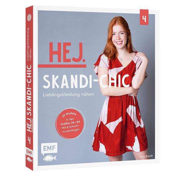 Buch - "HEJ. Skandi-Chic - Lieblingskleidung nähen" Band 4 von Anja Roloff