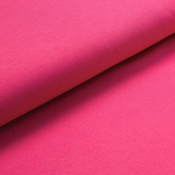 Jersey de coton bio uni "Pierre & Marie" (pink)