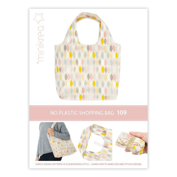 Schnittmuster "No Plastic - Einkaufstasche/Shopping Bag" von minikrea
