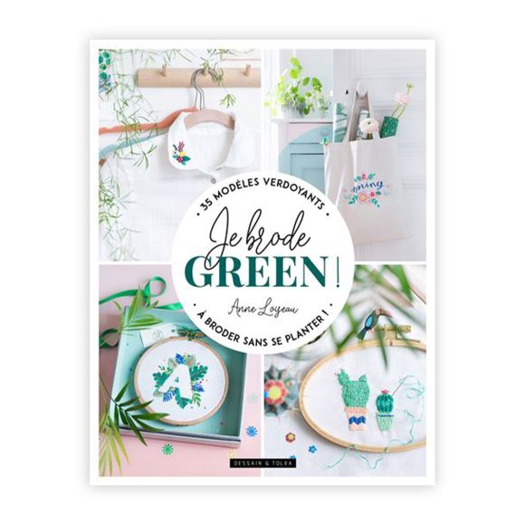Buch - "Je brode green!: 35 modèles" von Anne Loiseau (französisch)