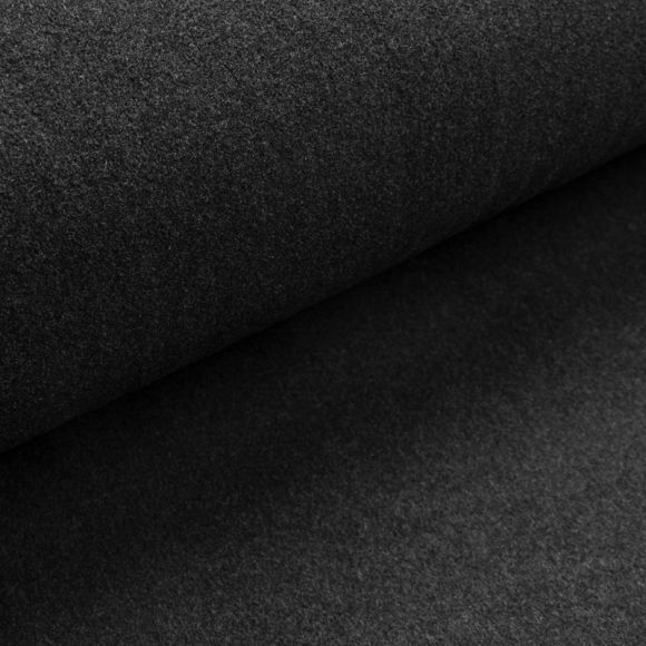 Tissu pour manteaux - laine "Softlana" (anthracite)