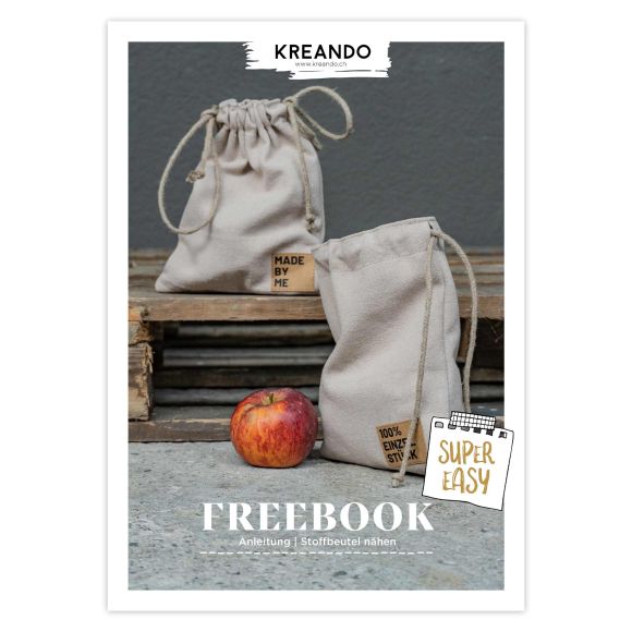 Tuto gratuit – Coudre un sac à cordon de KREANDO (allemand)