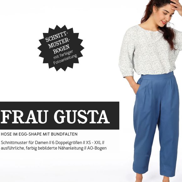 Patron - Pantalon pour femmes "Frau Gusta" (XS-XXL) de STUDIO SCHNITTREIF (en allemand)