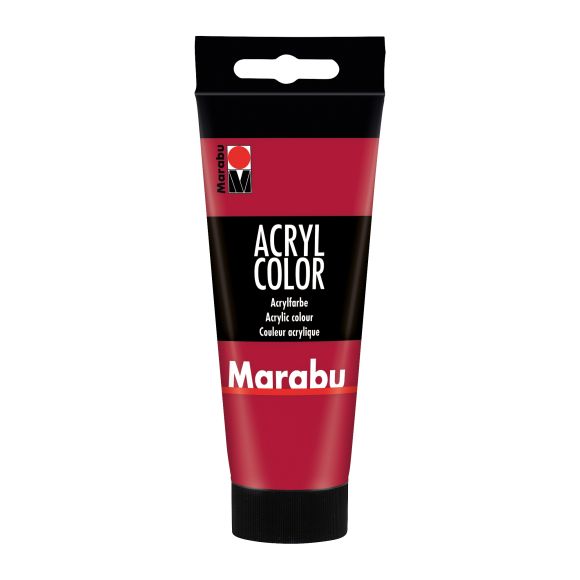 Marabu Peinture acrylique "Acryl Color" 100 ml (032/rouge carmin)