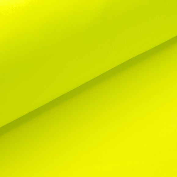 Sweat d'été en coton - french terry "Neon" (jaune fluo)