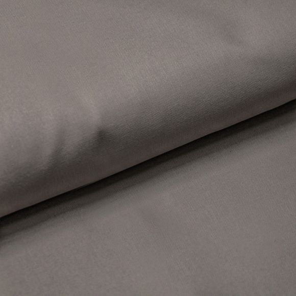 Canevas coton enduit "Basic" (gris)