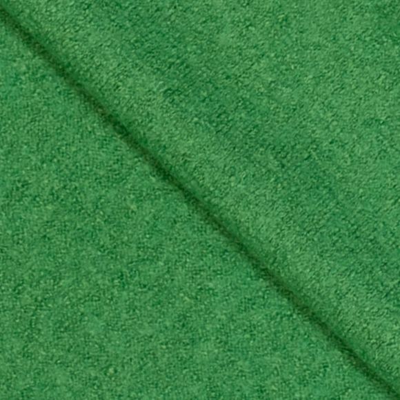 150 cm Coupon // Kochwolle/Walkloden Viskose "uni - Elba Fibre Mood" (grün)