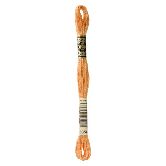 DMC Stickgarn "Mouliné Spécial®" Strang à 8 m - 6 fädig (3854/orange)