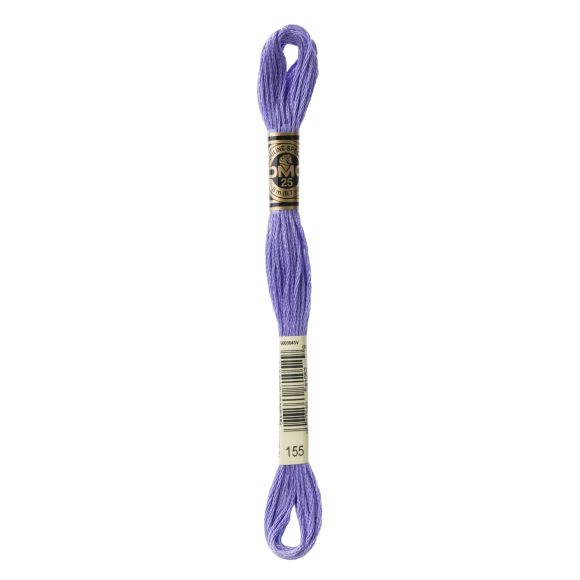DMC Stickgarn "Mouliné Spécial®" Strang à 8 m - 6 fädig (155/violett)