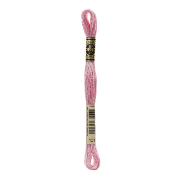 DMC Stickgarn "Mouliné Spécial®" Strang à 8 m - 6 fädig (151/rosa)