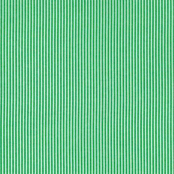 AU Maison Wachstuch "Stripe-Green" (grün/weiss)