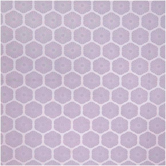 70 cm reste // Popeline de coton "Rosette" (lilas clair-violet) de Rico Design