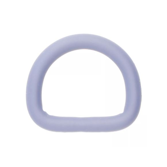 D-Ring Metall - matt beschichtet "Fashion" 25 mm (pastellblau)