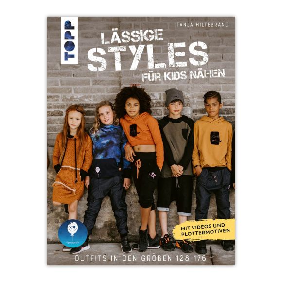 Livre - "Lässige Styles für Kids nähen" par Tanja Hiltebrand (en allemand)
