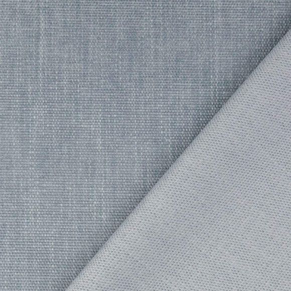 Tissu d'ameublement velours "Velvet/Chenille Milano" (gris bleu chiné)