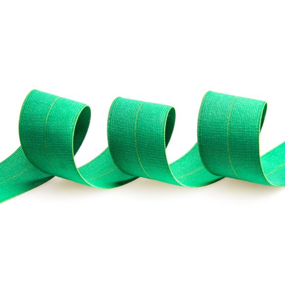Einfassband - elastisch 30 mm (grün)