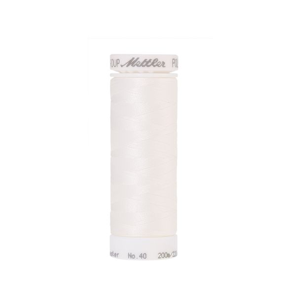 Mettler Quilt- & Stickgarn - glänzend "Poly Sheen" Spule à 200 m (0015/white)