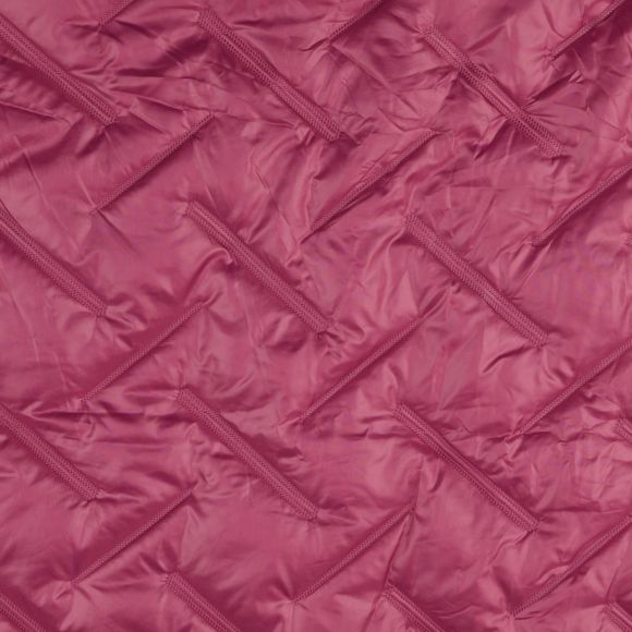Tissu matelassé "Diagonal Strokes" (pink)