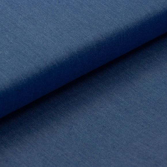 Tissu jean en coton "Stretch - Recycling" (bleu jean)