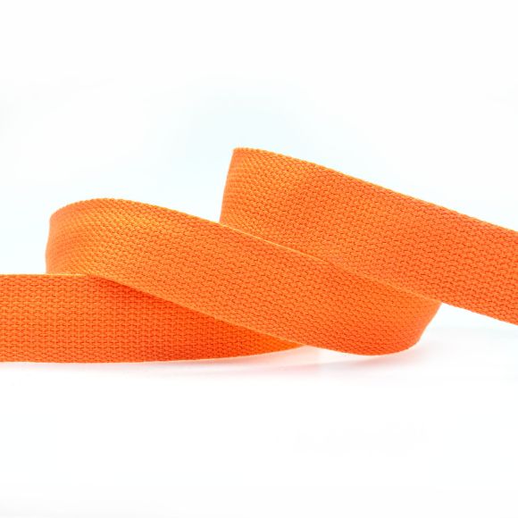 Sangle en coton "Soft" 30/40 mm (orange)