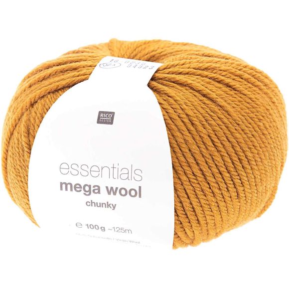 Laine - Rico Essentials Mega Wool chunky (safran)