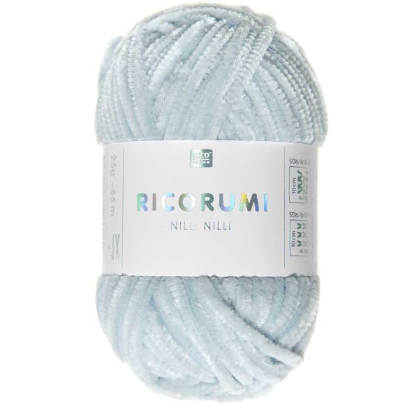Laine pour amigurumi - Rico Creative Ricorumi Nilli Nilli (bleu clair)
