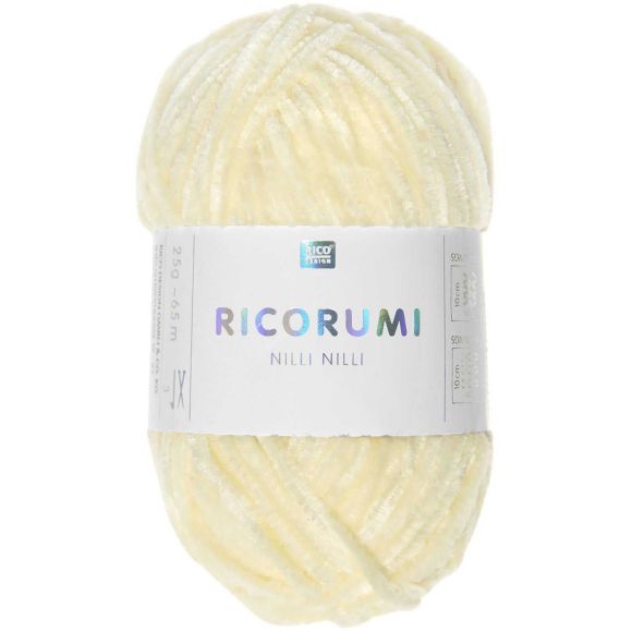 Laine pour amigurumis - Rico Creative Ricorumi Spin Spin (jaune)