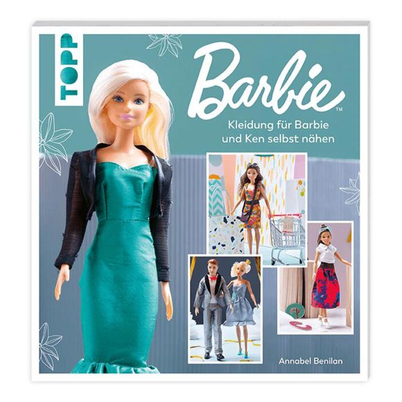 Livre - "Kleidung für Barbie und Ken selbst nähen" de Annabel Benilan (en allemand)