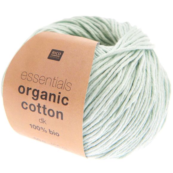 Bio-Wolle - Rico Essentials Organic Cotton dk (aqua)
