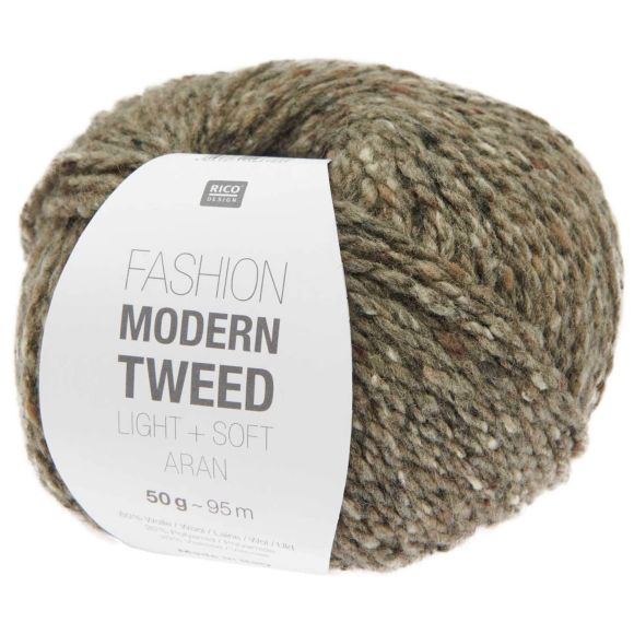 Laine - Rico Fashion Modern Tweed aran (anthracite)